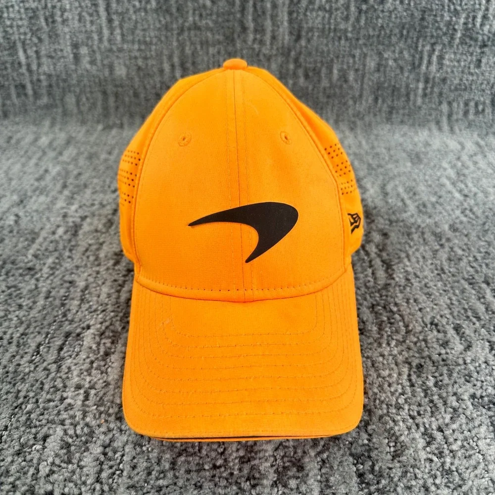 New Era McLaren Formula 1 Team Youth 9FORTY Snapback Hat Orange Papaya F1 Cap